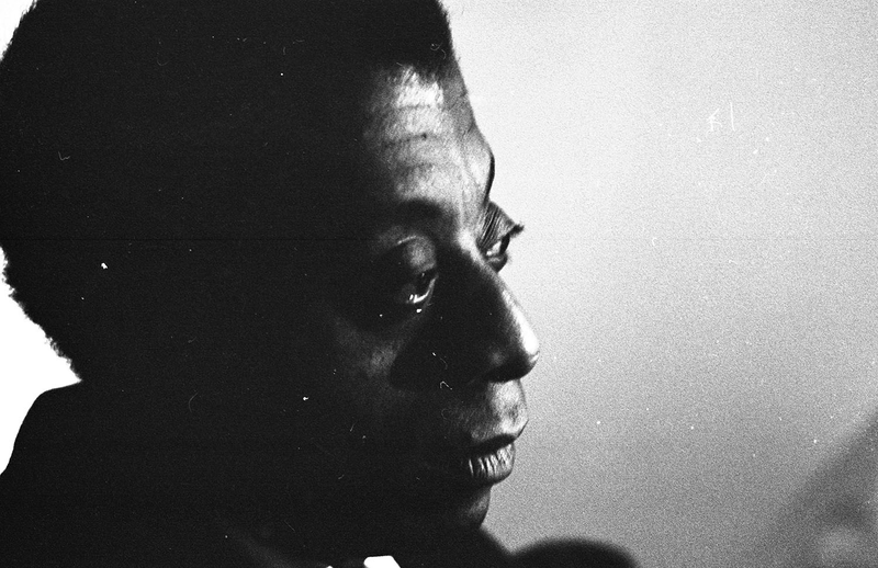 Baldwin backstage at the ANTA Playhouse in New York, April 1964. (Photo: Robert Elfstrom/Villon Films/Gety Images)